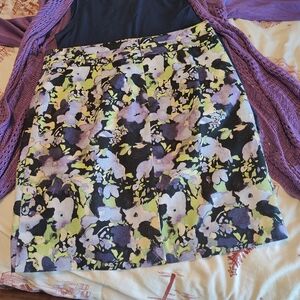 Floral Print Women's Skirt